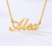 Load image into Gallery viewer, Custom Name Necklace