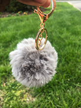 Load image into Gallery viewer, Puff Ball Keychain